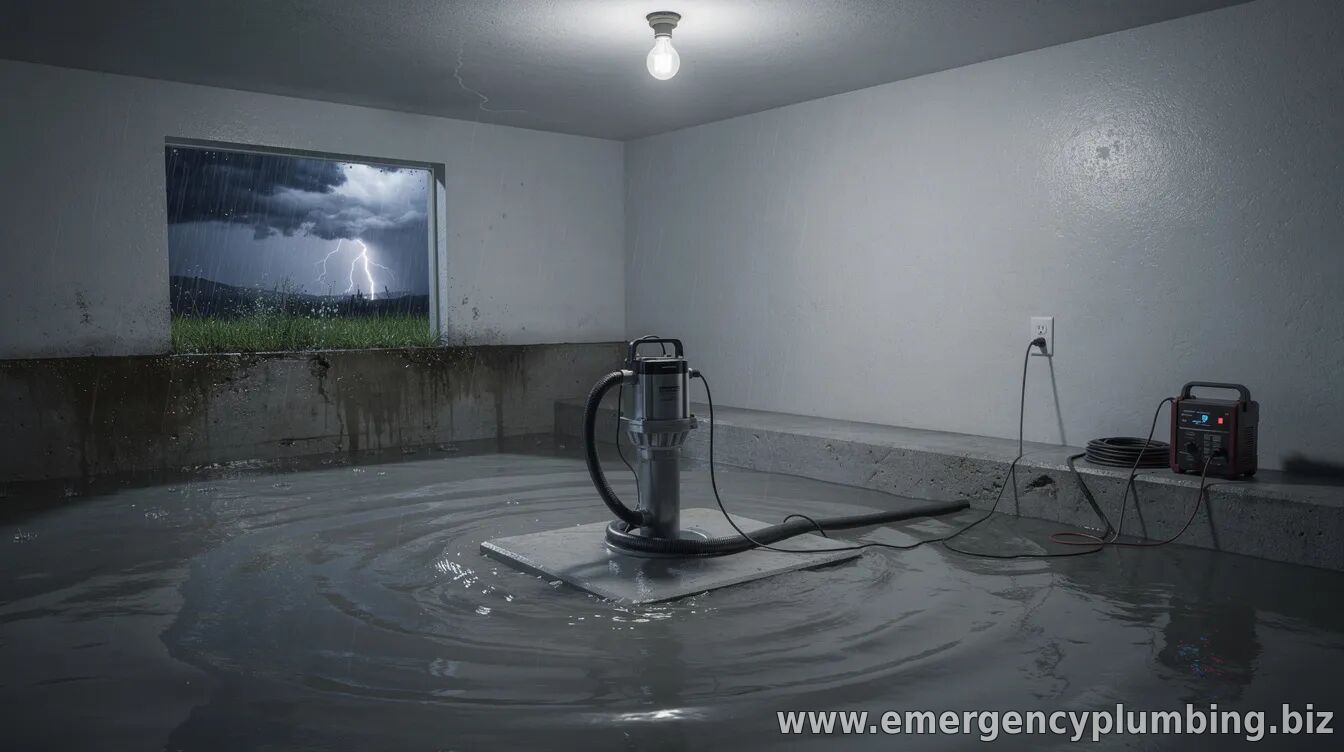 Power Outages in Storms: Will Your Sump Pump Work Without Electricity?
