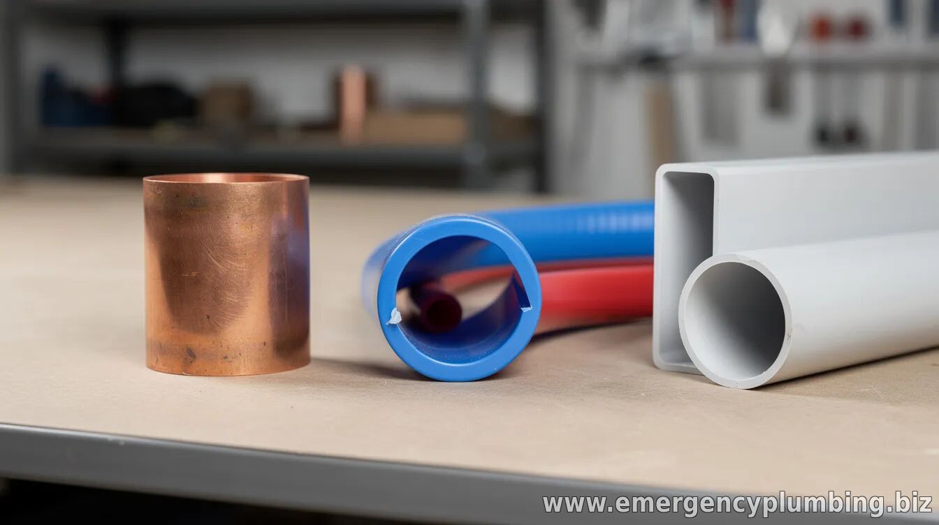 Copper vs. PEX vs. PVC: Choosing the Right Pipe Material
