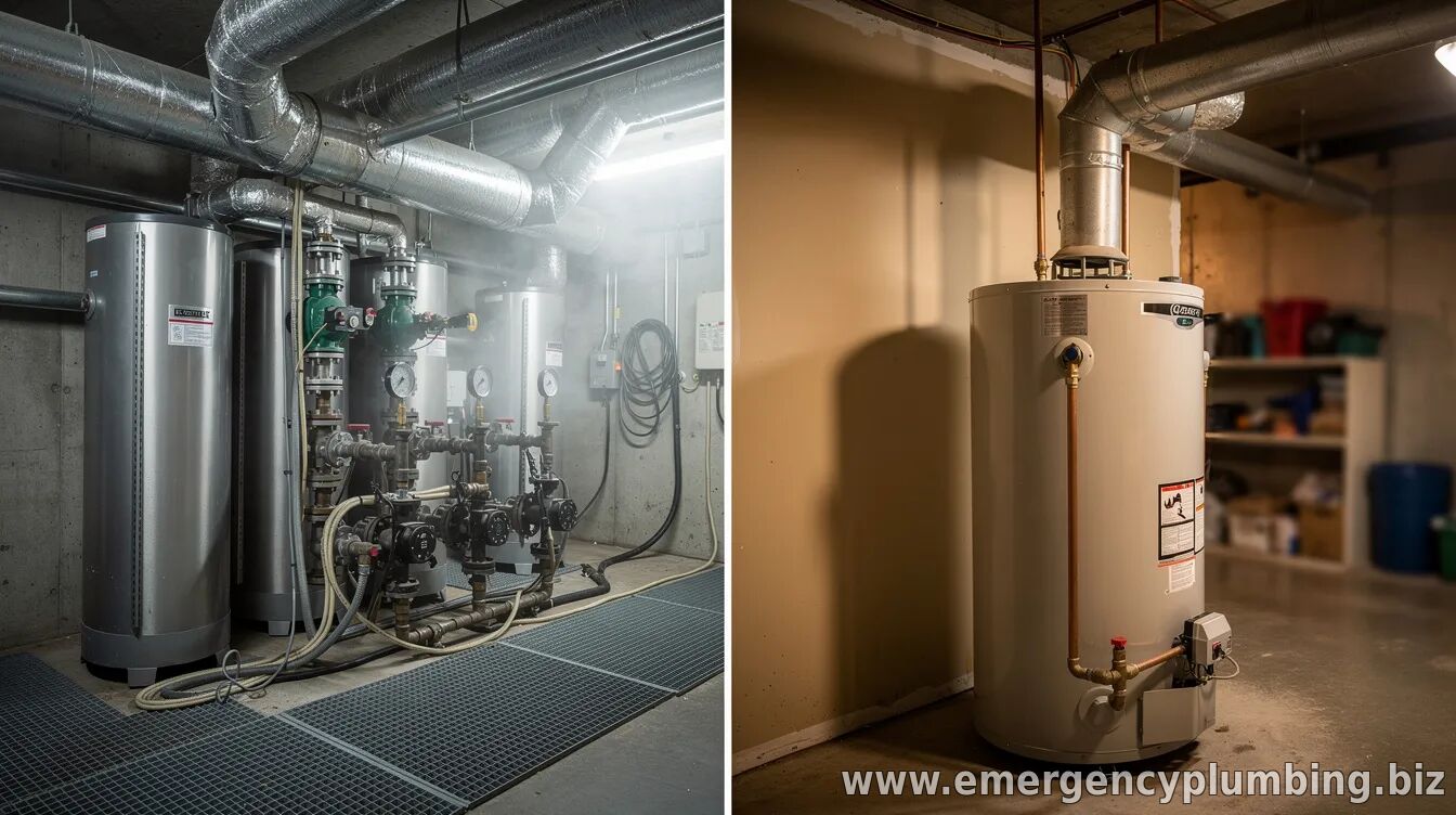 Commercial vs. Residential Water Heaters: Key Differences