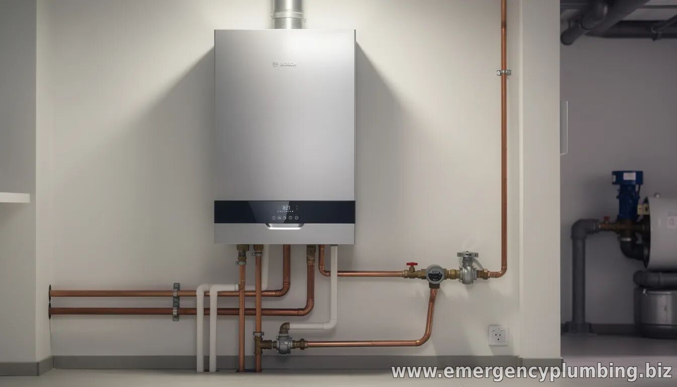 Bosch Singular 5200 199,000 BTU Combi Boiler: overview