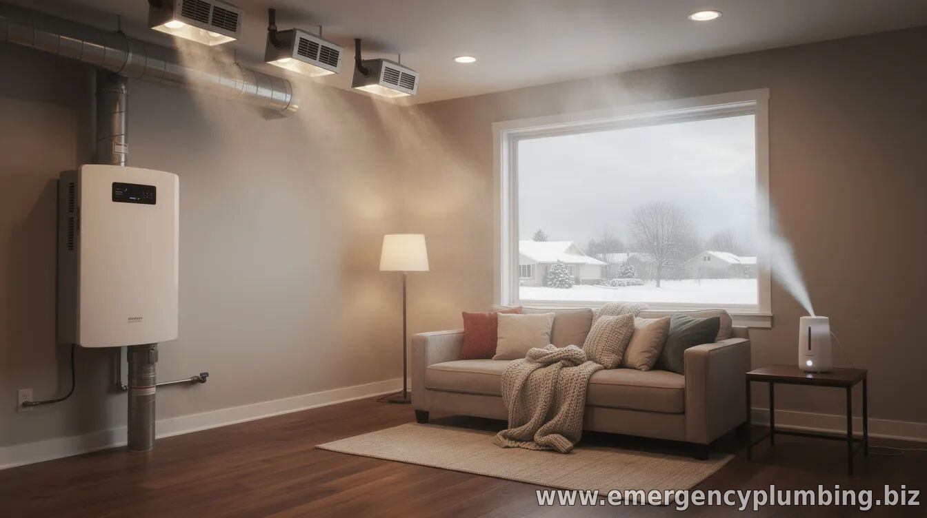 Whole-House vs. Portable Humidifiers for Illinois Winters