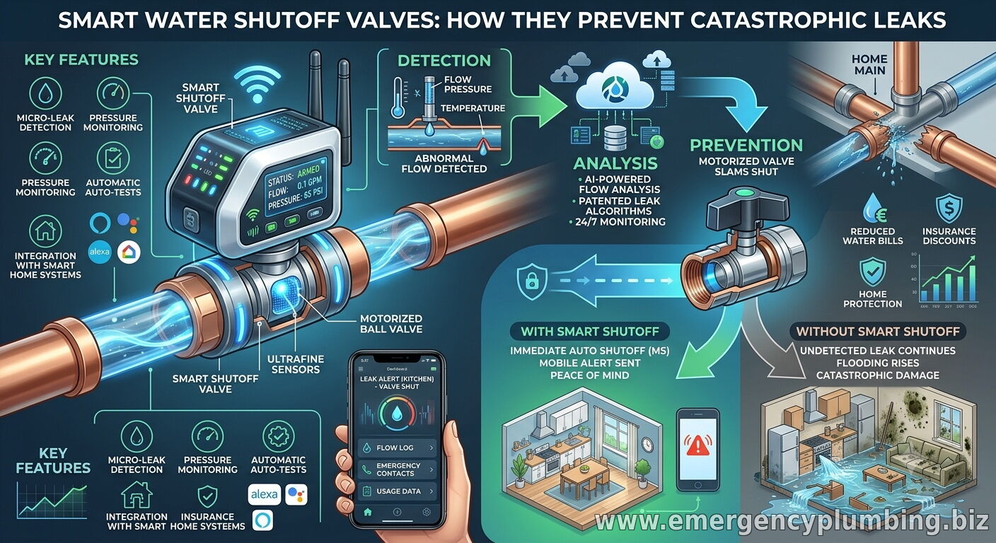 Smart Water Shutoff Valves: How They Prevent Catastrophic Leaks
