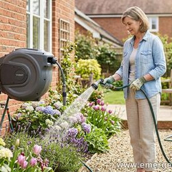 Spring-Loaded Hose Reels: Convenience in the Garden