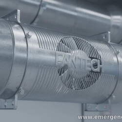 Fantech RN Series 4EC-3 Inline Radon Fan: Compact, Efficient Radon Mit