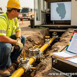 Illinois Permits and Codes for Gas Line Work