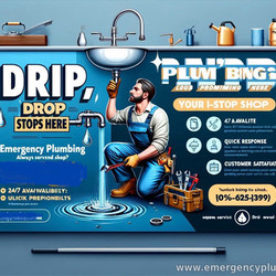 Drip, Drop Stops Here – Emergency Plumbing Always Near