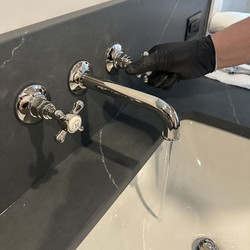What is wall-mounted faucet ?