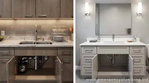 Kitchen vs Bathroom Sink Installation