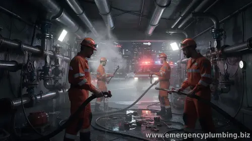 Emergency plumbing experts operate 24/7