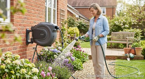 Spring-Loaded Hose Reels:Convenience in the Garden