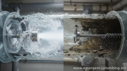 Hydro Jetting vs. Standard Drain Cleaning