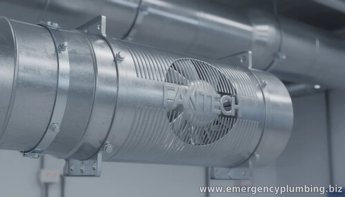 Fantech RN Series 4EC-3 Inline Radon Fan