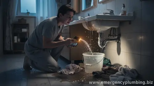 Plumbing Emergency at Night or on a Weekend