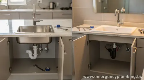 Kitchen vs Bathroom Sink Installation: Homeowner