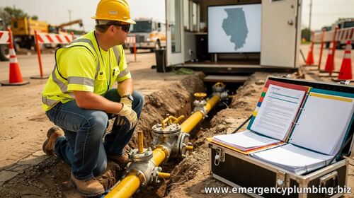 Illinois Permits and Codes for Gas Line Work