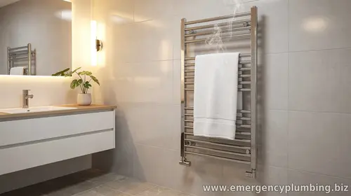 Еmergency plumbing How to Install a Heated Towel