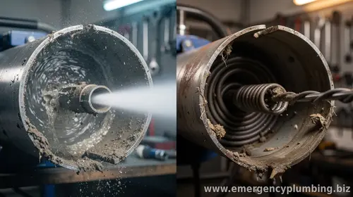 Hydro Jetting vs. Traditional Drain Snaking