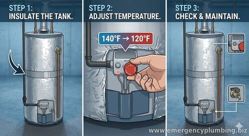 How to prepare your water heater for winter