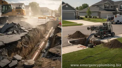 When Trenchless Sewer Repair Beats Full Excavation