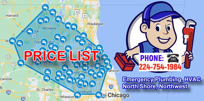 PRICE LIST, plumber near me, north shore, northwest suburbs of Chicago, Illinois, clogged drain, sewer, hot water, emergency plumbing, installation, repair, Smart Housing Systems, hvac, contractor, license plumber