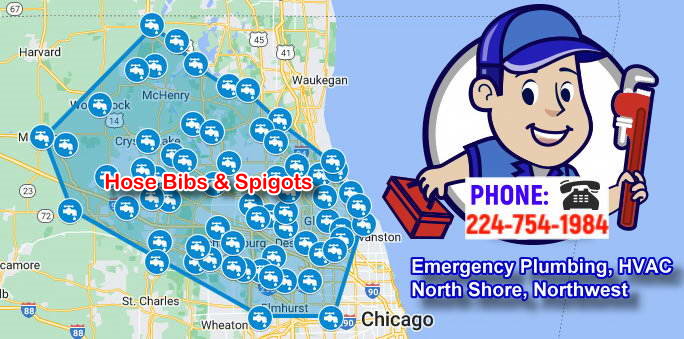 Hose Bibs & Spigots, plumber near me, plumbing, north shore, northwest suburbs of Chicago, Illinois, clogged drain, sewer, hot water, emergency plumbing, installation, repair, Smart Housing Systems, hvac, contractor, license plumber