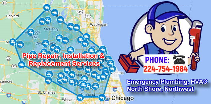 Pipe Repair, Installation & Replacement Services, plumber near me, plumbing, north shore, northwest suburbs of Chicago, Illinois, clogged drain, sewer, hot water, emergency plumbing, installation, repair, Smart Housing Systems, hvac, contractor, license plumber